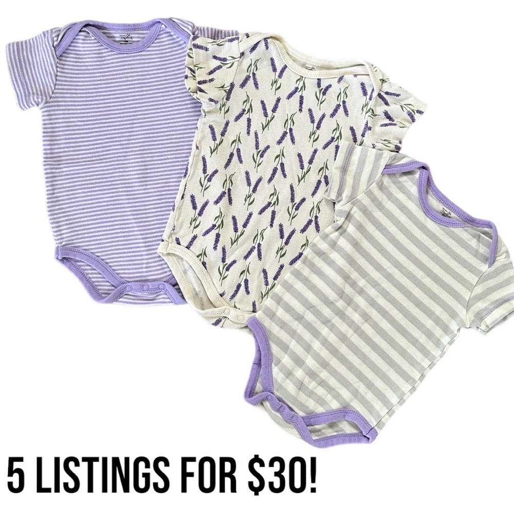 baby girl 18 month bodysuit shirt bundle